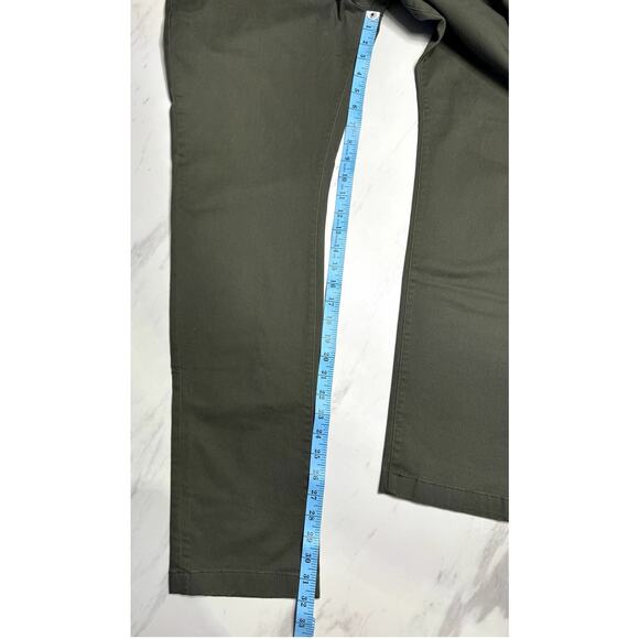 GOODFELLOW & CO GREEN MENS DRESS HENNEPIN CHINO PANTS SIZE 36 WAIST X 32 INSEAM - Picture 11 of 11
